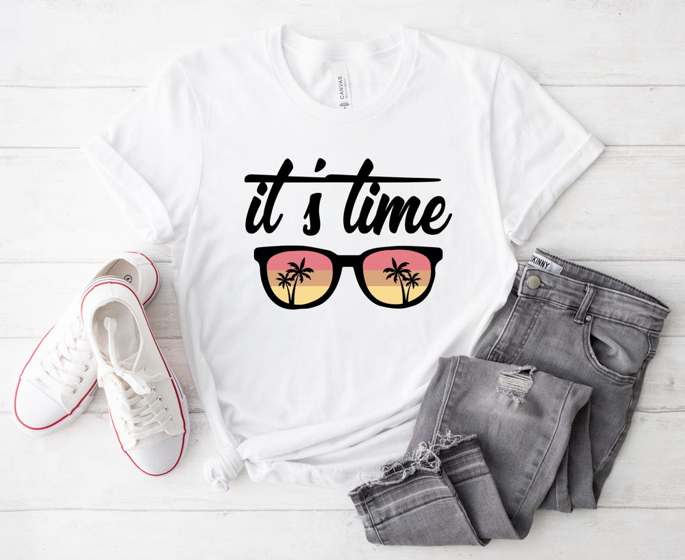 Beach Shirt, Travel Shirt, Adventure Lover Shirt, It'S Time Shirt,Vacation Shirt, Road Trip Shirt, Adventure Shirt, Camping Shirt Funnykidshirts