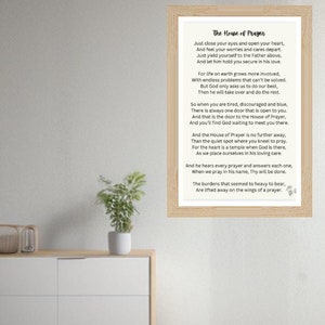 Das Haus des Gebets Gedicht