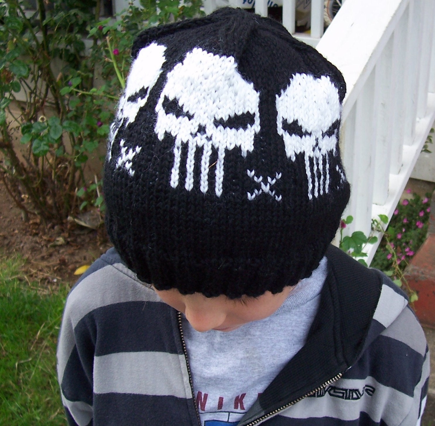Skully Cap Knitting Pattern for Babies Kids and Adults Etsy