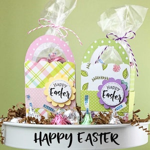 KIT Easter Treat Boxes/ Party Favor/ Easter Baskets / Employee Gifts / Co-Worker Gifts/ Office Treats /School Staff Treats / Candy Box image 1