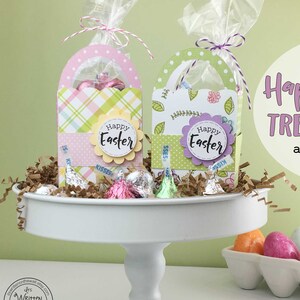 KIT Easter Treat Boxes/ Party Favor/ Easter Baskets / Employee Gifts / Co-Worker Gifts/ Office Treats /School Staff Treats / Candy Box image 2