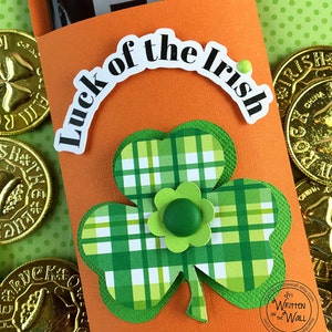 KIT Candy Card/St Patrick Employee Gifts Candy Bar Wrappers Party Favor Teacher Appreciation, Co-Workers Gift Employees Appreciation image 2