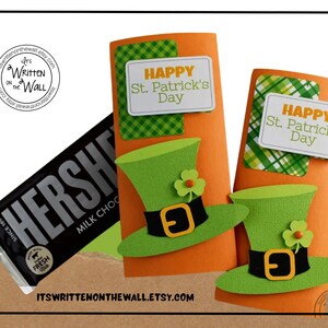 KIT Candy Bar Wrappers /candy Card/st Patrick/ Employee Recognition ...