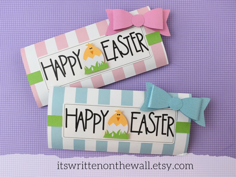 KIT Easter Chick Candy Bar Wrappers /Employee Gifts / Easter Basket /CoWorkers Gifts /Office Staff Treats / Party Favor/ Classroom image 7