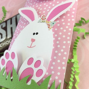 KIT Happy Easter Candy Candy Bar Wraps Easter Bunny Employee Appreciation Easter Baskets Co-Worker Gifts Teacher Gifts /Staff image 5