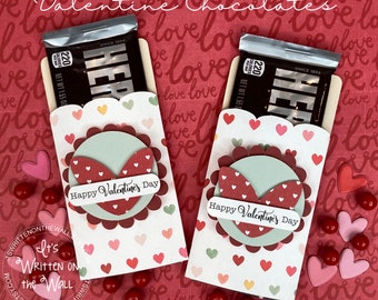 KIT Valentine Candy Bar Wrappers Gift  | Candy Card | Co-Worker Treats | Employee Gifts |Classroom Valentines | School Office Staff