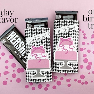 KIT Birthday Cake Candy Bar Wrapper/ Classroom Treat / Office Staff Birthday/ Employee Gifts/ Co-Workers Birthday Gift / Party Favor image 1