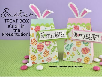 KIT Easter Treat Boxes/ Party Favor/ Easter Baskets / Employee Gifts / Co-Worker Gifts/ Office Treats /School Staff Treats / Candy Box