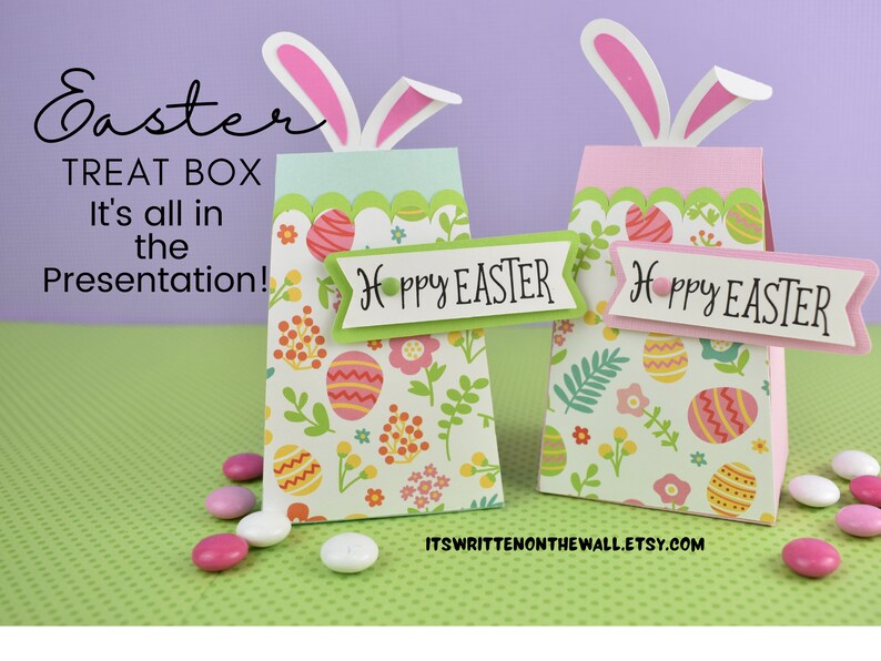 KIT Easter Treat Boxes/ Party Favor/ Easter Baskets / Employee Etsy