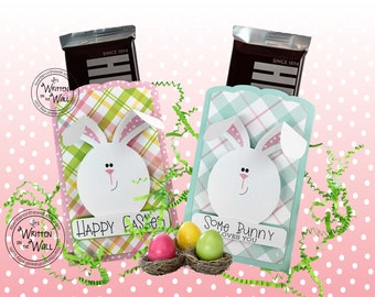 KIT Easter Treat Pocket / Bunny / Party Favor/ Easter Baskets / Employee Appreciation / Co-Worker Gifts/ Office Treats /School Staff Treats