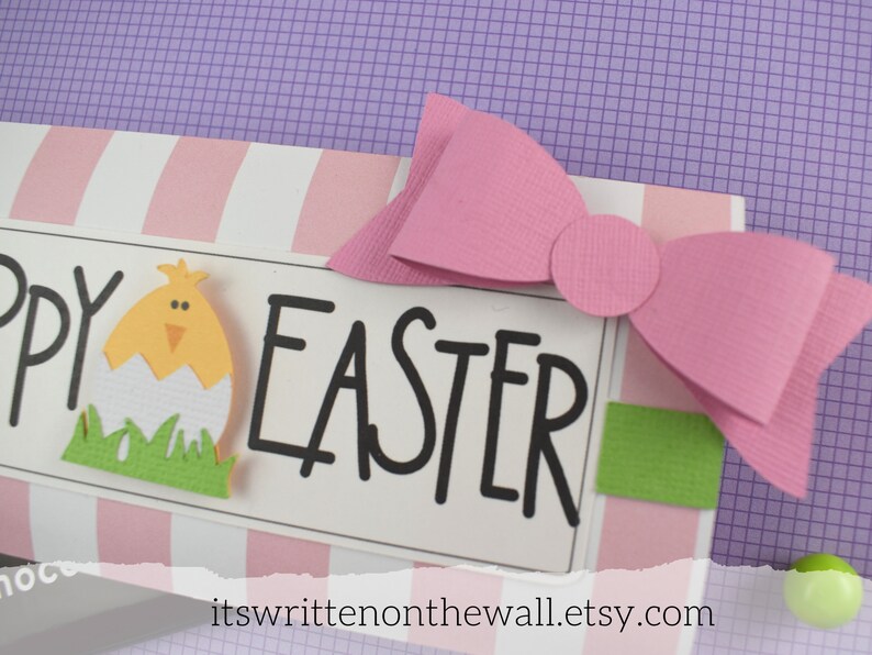 KIT Easter Chick Candy Bar Wrappers /Employee Gifts / Easter Basket /CoWorkers Gifts /Office Staff Treats / Party Favor/ Classroom image 5
