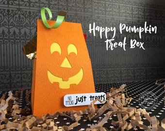 KIT Halloween Treat Box, Party favor, Happy Pumpkin, Teacher Appreciation, Co-Workers Treat,  School Treats, Office Treats, Trick or TreaT