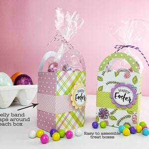 KIT Easter Treat Boxes/ Party Favor/ Easter Baskets / Employee Gifts / Co-Worker Gifts/ Office Treats /School Staff Treats / Candy Box image 10