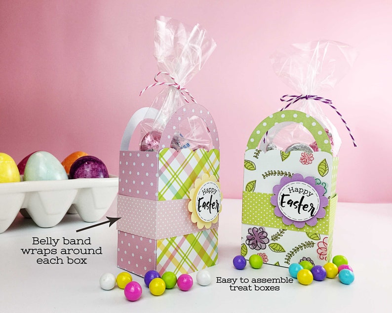 KIT Easter Treat Boxes/ Party Favor/ Easter Baskets / Employee Gifts / Co-Worker Gifts/ Office Treats /School Staff Treats / Candy Box image 10