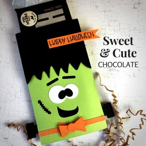 KIT Frankenstein & Dracula Candy Card /Candy bar wrapper/ Party Favor / Co-Workers Treat / Employee Gift / Teacher Appreciation / Hershey Frankenstein
