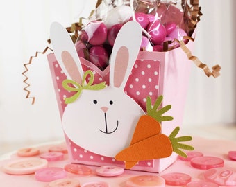 KIT Easter Bunny-a Box of goodies fit for an egg hunt, party favors, sprucing up the Easter table & sweet surprises for colleagues and pals