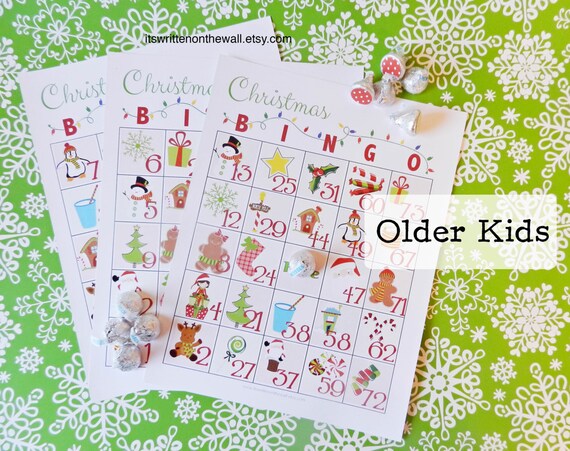 15 christmas bingo game older kids bingo game for kids party game church bingo school bingo - Christmas Bingo For Kids 15 christmas bingo game older kids bingo game for kids party game church bingo school bingo - Christmas Bingo For Kids