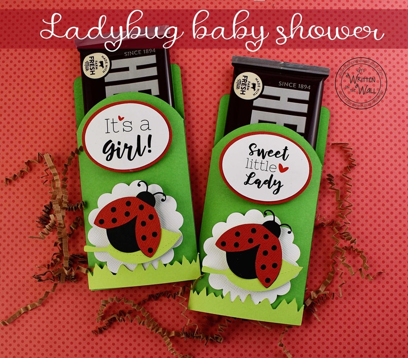 Kit Candy Card Baby Shower Ladybug Party Favor Hershey Etsy Kit Candy Card Baby Shower Ladybug Party Favor Hershey Etsy