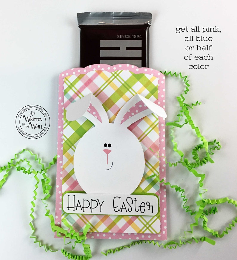 KIT Easter Treat Pocket / Bunny / Party Favor/ Easter Baskets Etsy