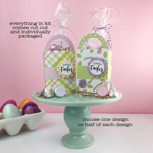 KIT Easter Treat Boxes/ Party Favor/ Easter Baskets / Employee Gifts / Co-Worker Gifts/ Office Treats /School Staff Treats / Candy Box image 6