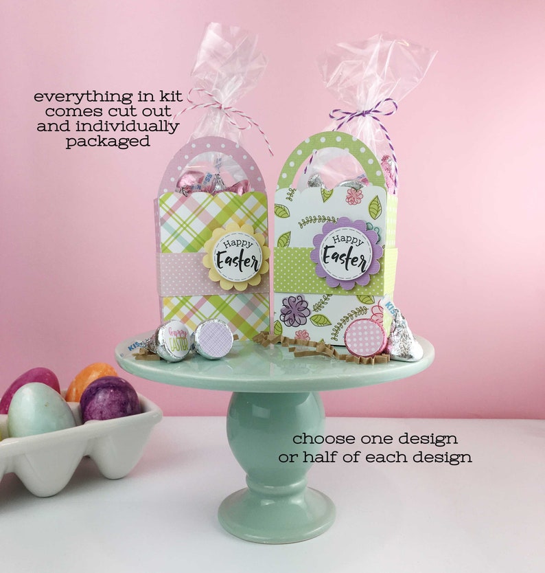 KIT Easter Treat Boxes/ Party Favor/ Easter Baskets / Employee Gifts / Co-Worker Gifts/ Office Treats /School Staff Treats / Candy Box image 6