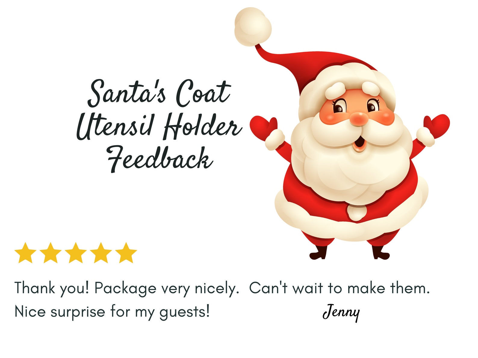 KIT Utensil Holder Santa Claus Party Tableware Christmas Etsy