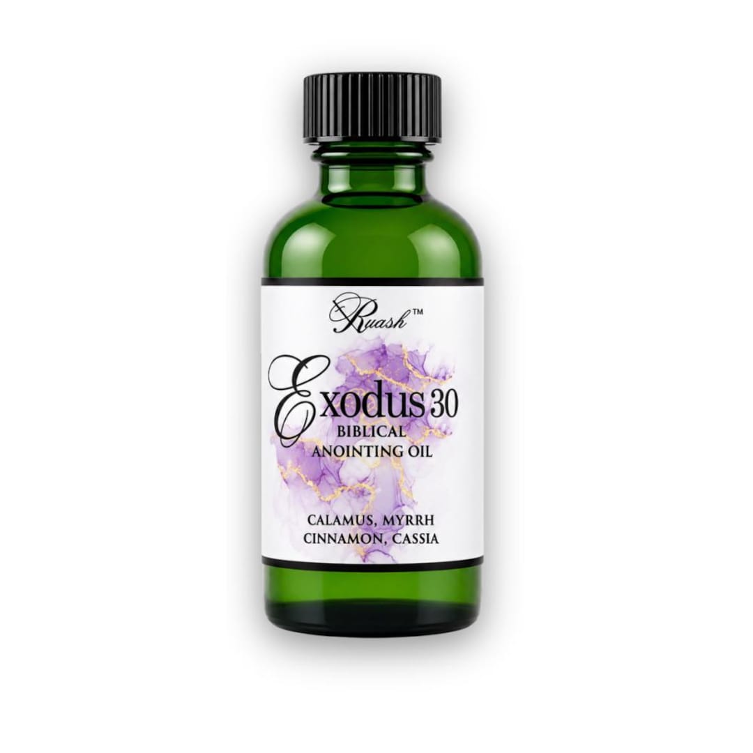 Exodus 30 Biblical Anointing Oil | Holy Prayer Oil for Healing ...