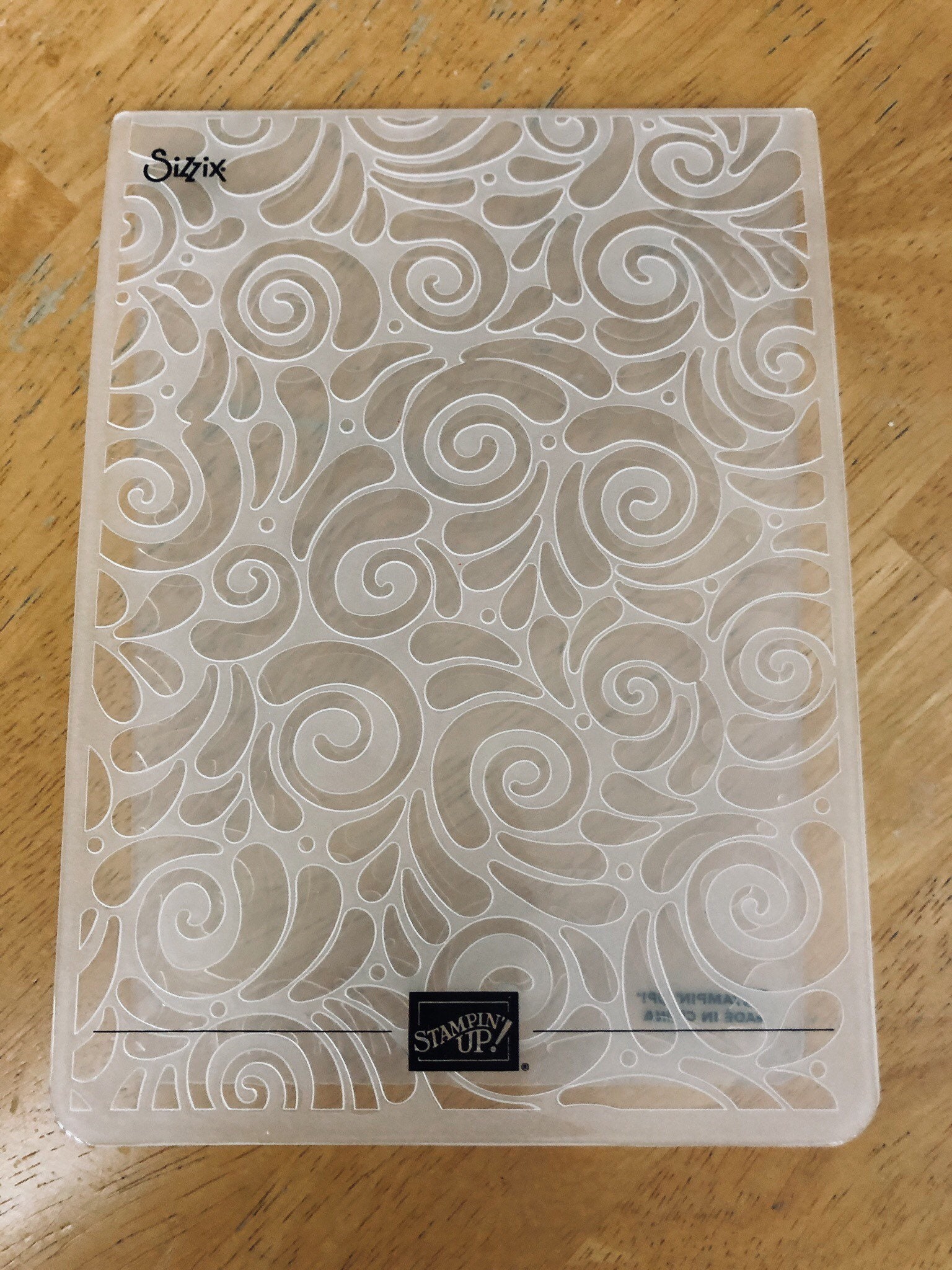Stampin Embossing Folders for sale Only 3 left at 70
