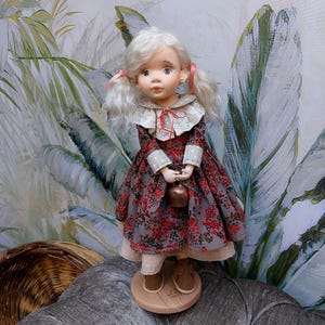 Handmade Fabric Doll,Interior doll,Waldorf doll,  Soft doll,Special handmade doll,Decorative doll,Rag doll,Decoration doll,Textile doll