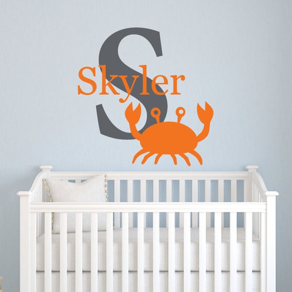 Ocean Wall Decal Etsy