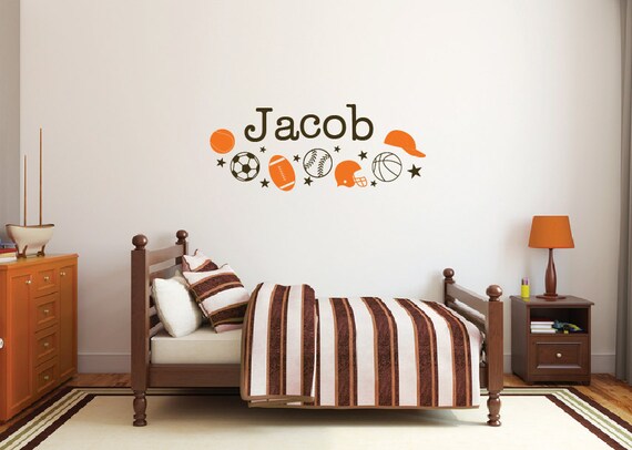 Large Letter Wall Decals, Vinyl Wall Letters