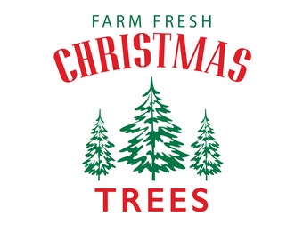 Decalcomania fai da te per alberi di Natale freschi della fattoria per legno DB419