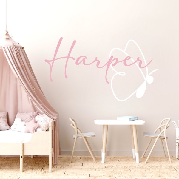 Butterfly Wall Decals Nursery Etsy