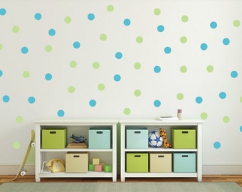 Confetti wall stickers, Nursery wall decals, Polka dot wall decal, Playroom wall decals, Kids wall decals, Bedroom wall decals DB321