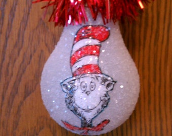 Dr. Suess keepsake light-bulb ornament