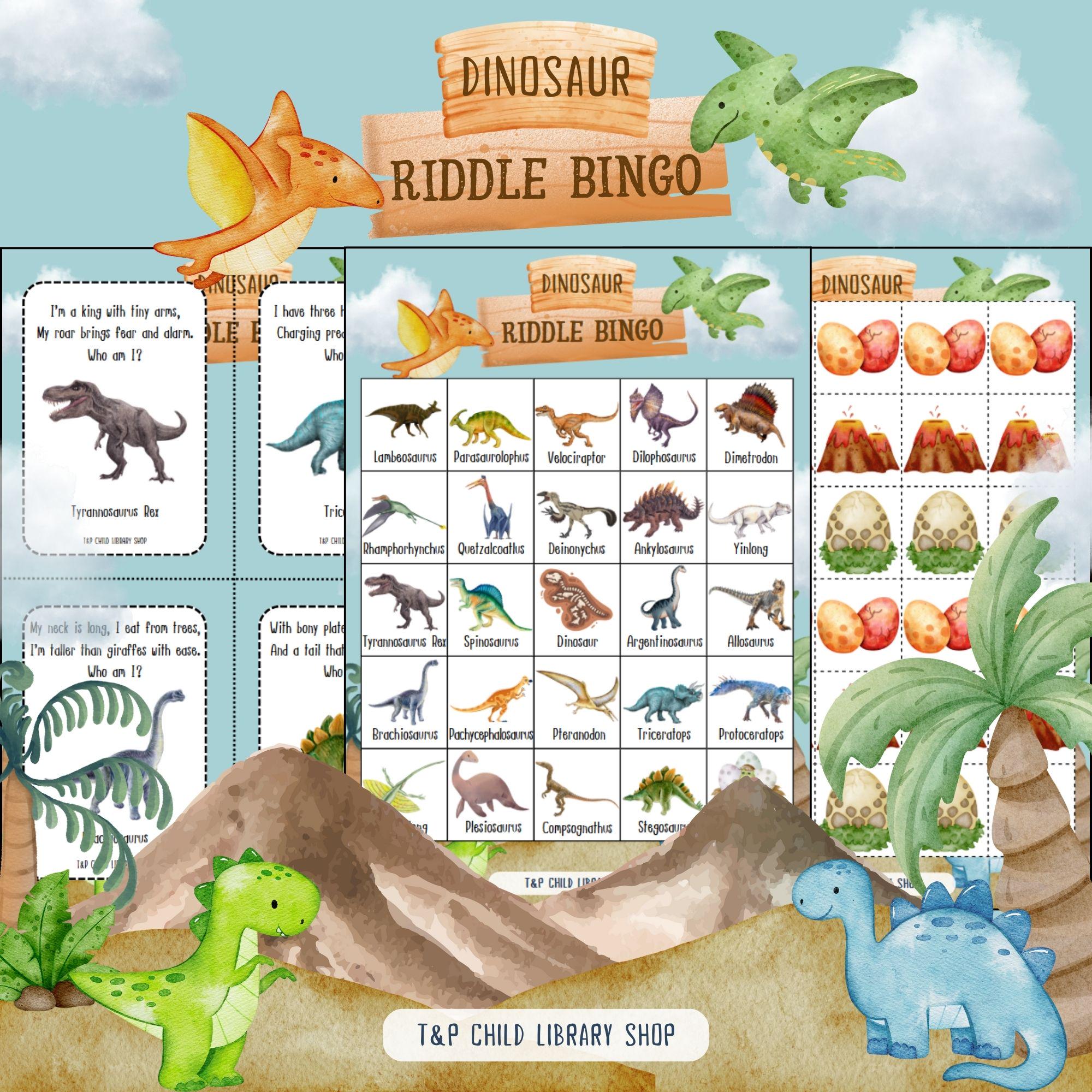 Dinosaur Riddles For Kids