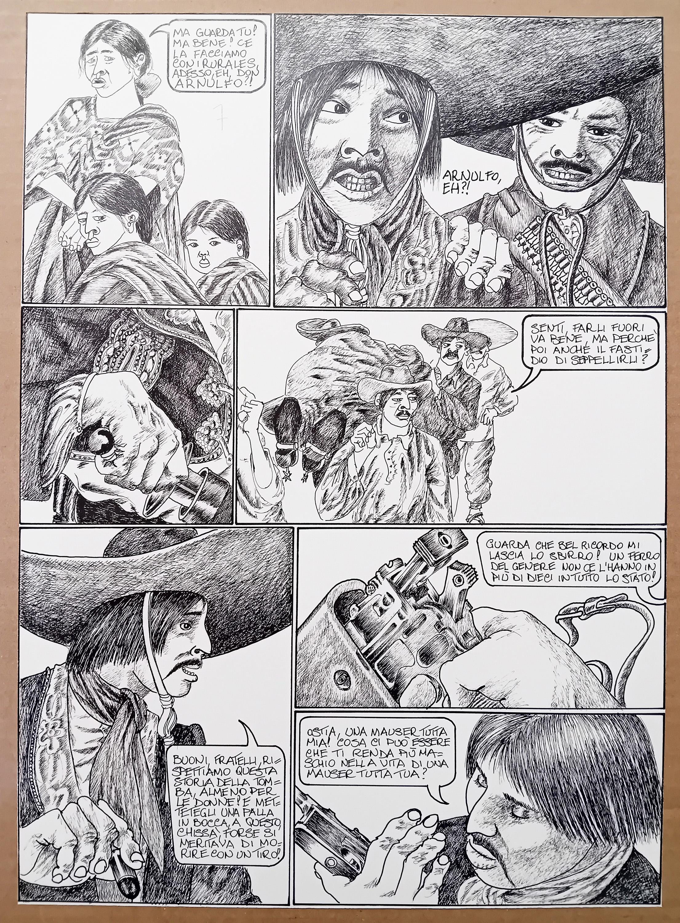 Original Tables of the Comic 