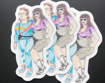 Eugene Sticker, Pack of three