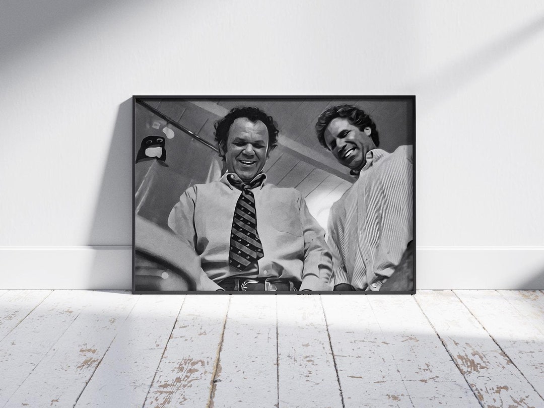 Funny Bathroom Print, Step Brothers Movie toilet scene - Bathroom humor Print, Premium Qua
