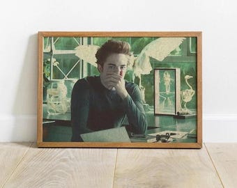 Funny Bathroom Poster, Edward Smell Stinky Face Ready to Hang Bathroom Wall Art, Prank Gift, Altered Art