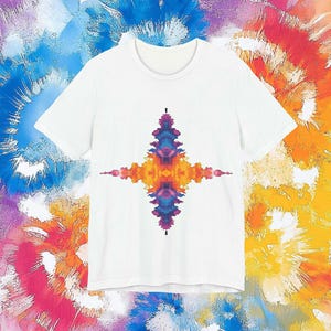 Tie Dye Ink Blot Unisex T-Shirt