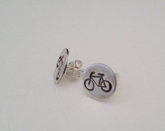 Bicycle Earrings, Bicycle Jewelry, Bike earrings