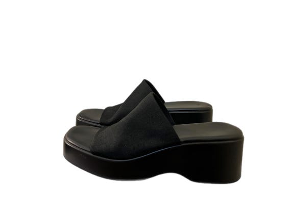 Y2K Size 9.5 Flatforms Slides : Chunky Clogs Slip… - image 2