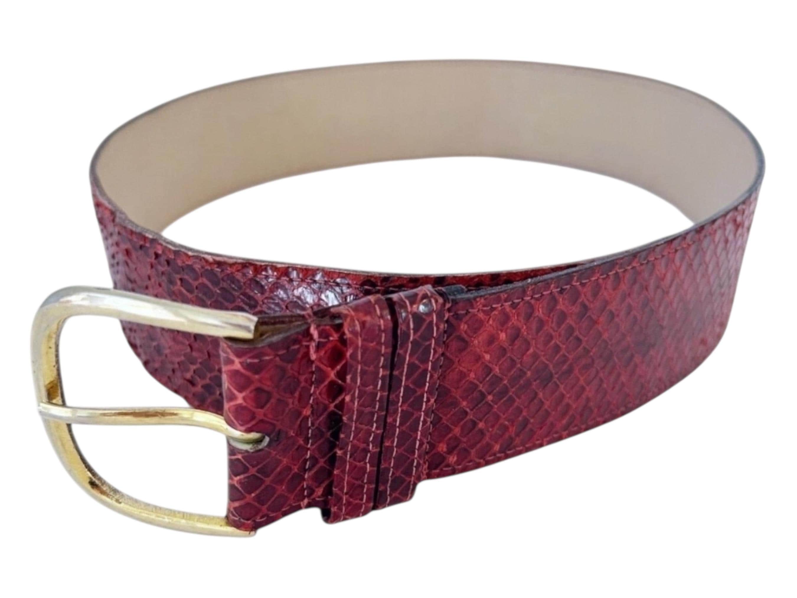 Vintage Snake Belt - Etsy