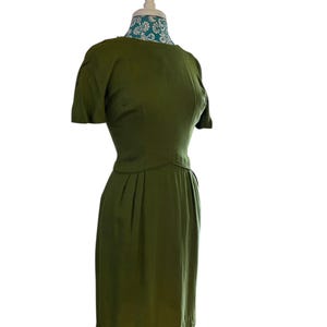Avocado Green Dress - Etsy
