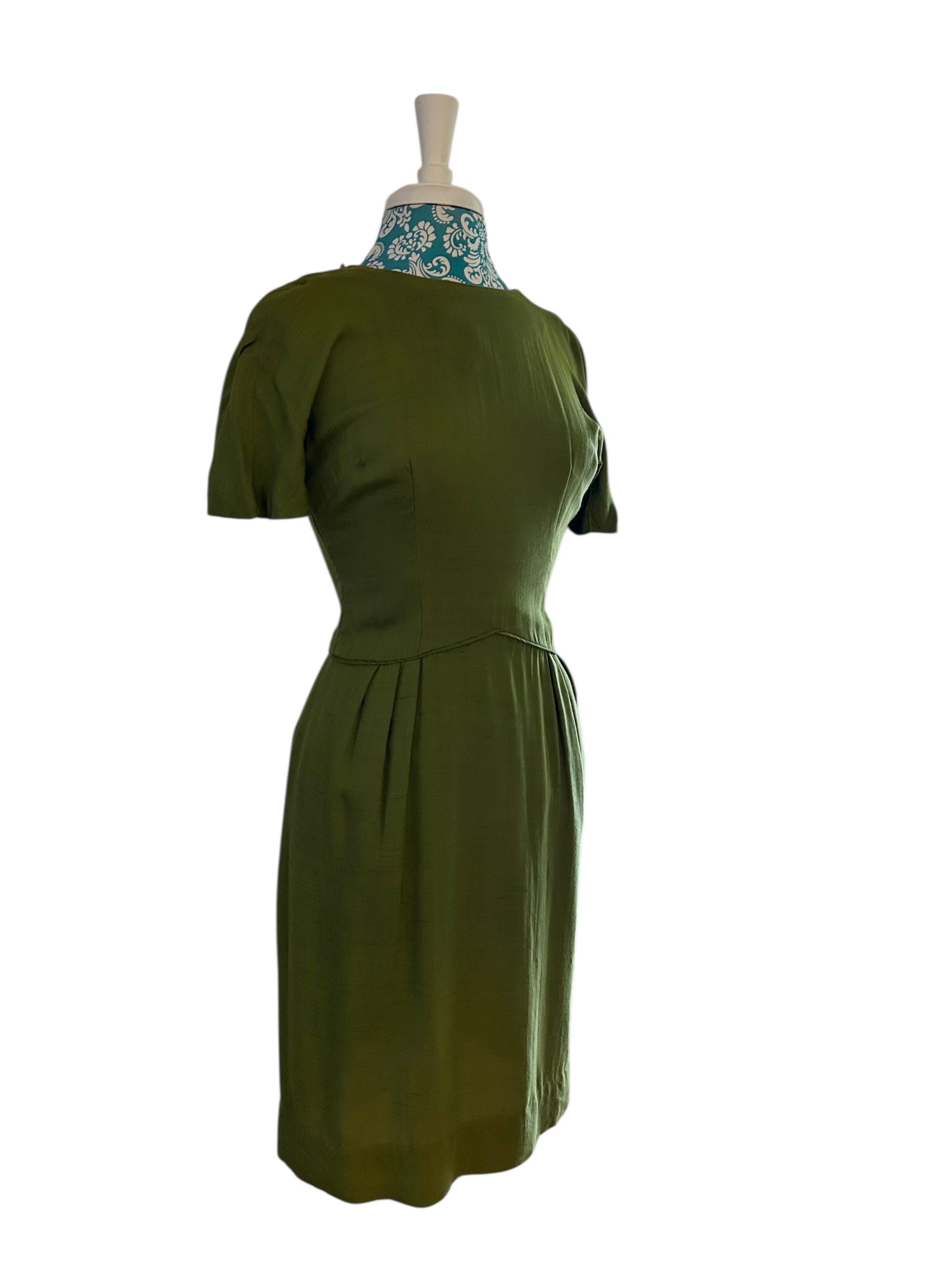 Avocado Green Dress - Etsy