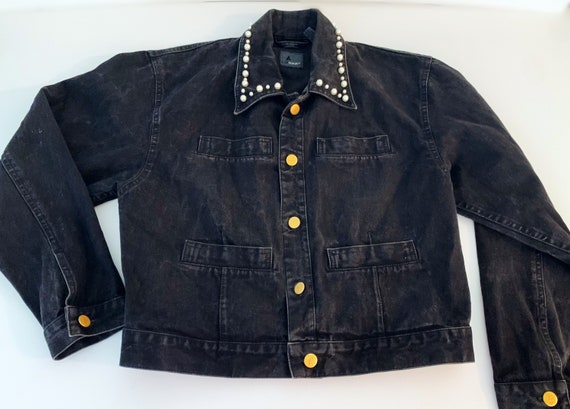 Vintage 1990’s Jacket // Retro Black Liz Claiborn… - image 5