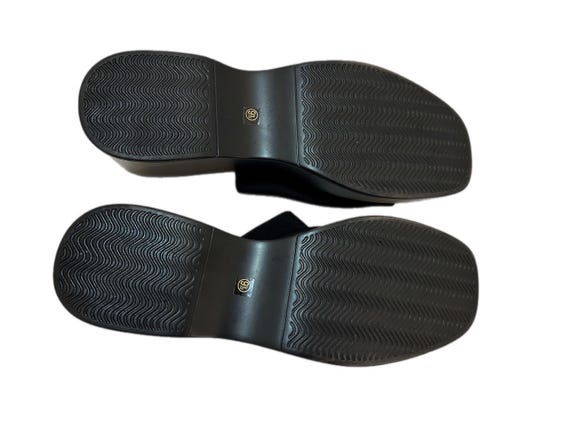 Y2K Size 9.5 Flatforms Slides : Chunky Clogs Slip… - image 8