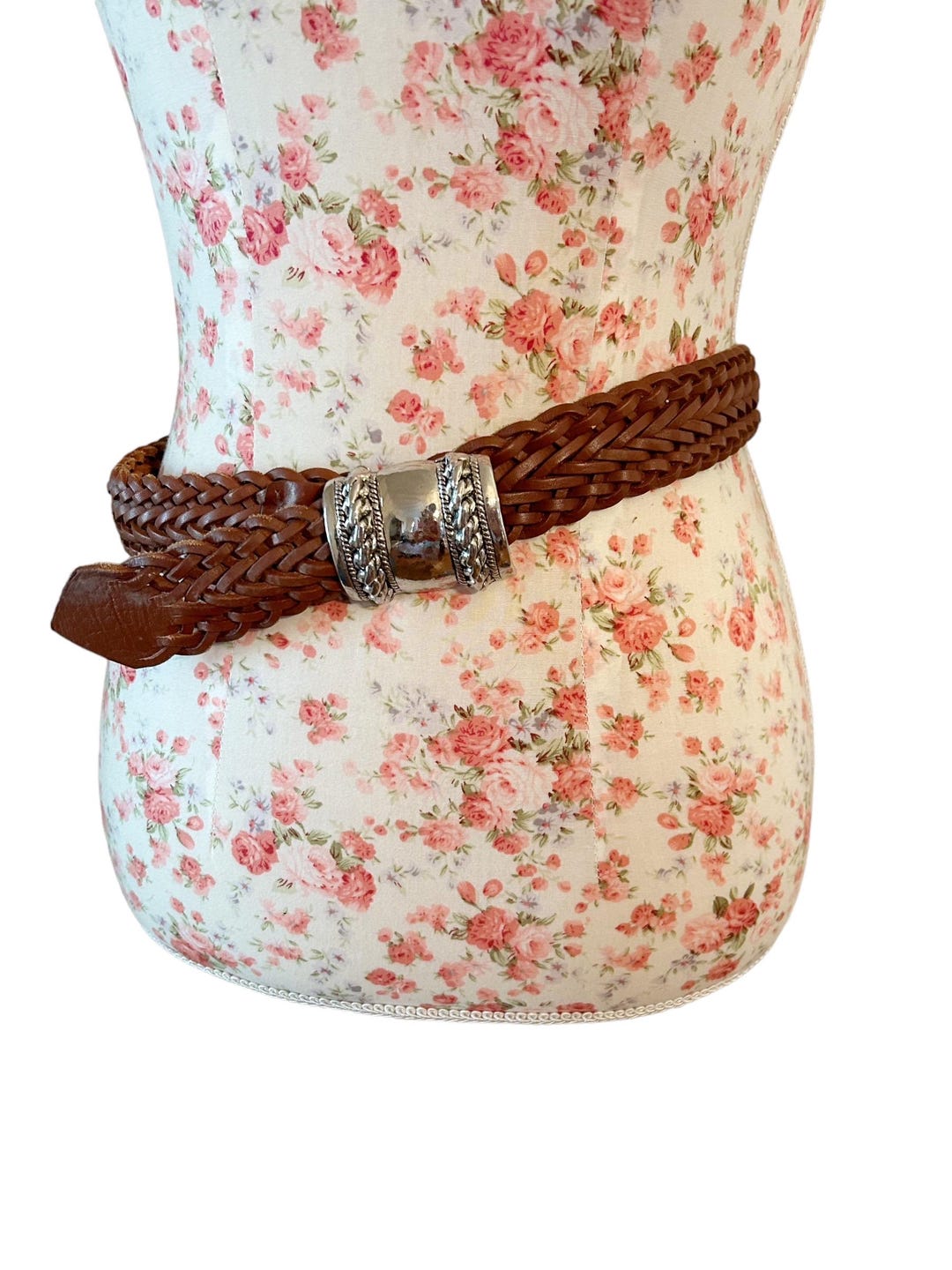 Vintage 90’s brown star belt main image 1