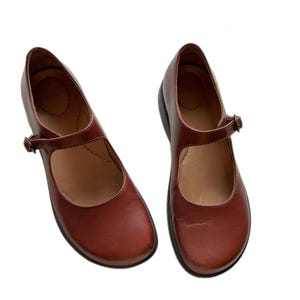 Chaussures Dansko Mary Jane En Cuir Marron Foncé - Pointure 41 (US 10.5) - Occasion En Très Bon état